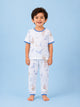 BambooTEC™ Unisex Bamboo Fabric Blue Whale Print T-Shirt & Pyjama Set