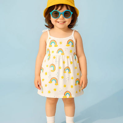 Premium Extra Soft Muslin Baby Girls Frock | Assorted Cute Prints