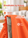 BambooTEC™ Bamboo Girls Orange Top – Baa Baa Besties Print