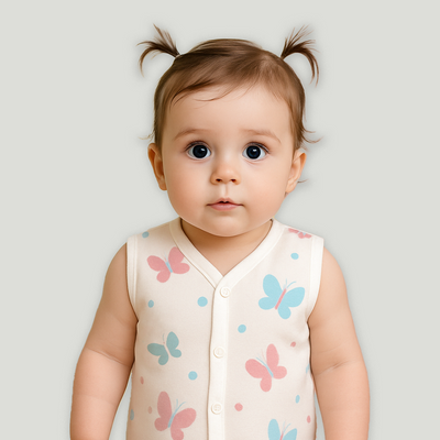 Premium Extra Soft Muslin Baby Jhabla | Assorted Cute Prints