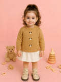 Organic Cotton Knitted Baby Sweater | Warm Winter Pullover