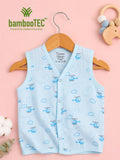 BambooTEC™ Bamboo Muslin Baby Jhabla – Helicopter Print