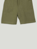 Light  Organic cotton  Shirt & Pant Dark Green Co-ord Set