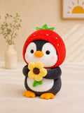 Cute Strawberry Penguin Soft Toy – 35cm Soft, Cuddly & Adorable Plush Toy | Assorted