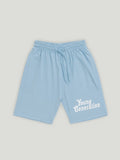 Kidbea Boys Summer Co-Ord Set | Cotton T-Shirt and Shorts for Kids | Sky Blue