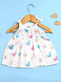 Premium Extra Soft Muslin Baby Girls Frock | Assorted Cute Prints