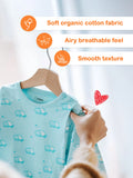 Organic Cotton Baby T-Shirt & Pyjama Set Pack of 2 – Turtle & Blue Dog Print Full Sleeve