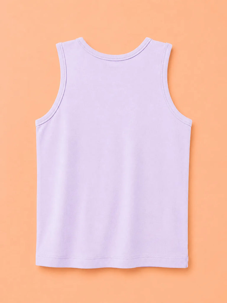 BambooTEC™ Boys Bamboo Fabric Lavender Solid Vest