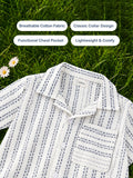 Kids Printed Cotton Shirt – Full Sleeve Casual Shirt with Pocket
