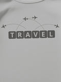 Unisex Premium 100% Bamboo Ultra-Soft fabric Onesies with Travel Texture - Grey