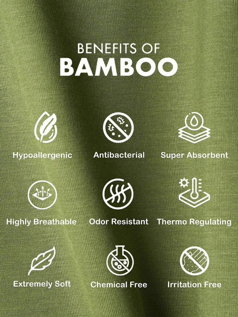 Bamboo Camisole for Kids Pack of 2 (Olive Green & Peach ) – Soft, Breathable & innerwear