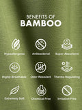 Bamboo Camisole for Kids Pack of 2 (Olive Green & Peach ) – Soft, Breathable & innerwear