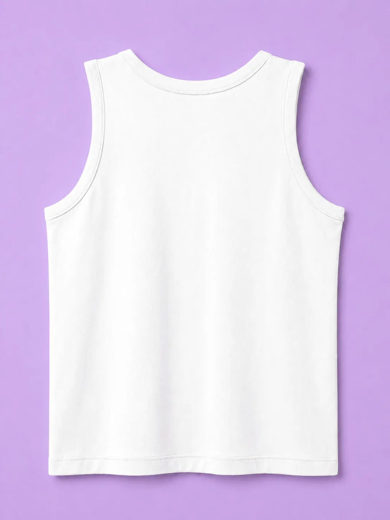 BambooTEC™ Boys Bamboo Fabric White Solid Vest