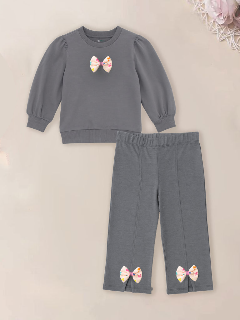 Girls Winter Co-ord | Organic Cotton Sweatshirt & Bottom