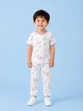 BambooTEC™ Unisex Bamboo Fabric Woodland Print T-Shirt & Pyjama Set