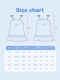 Organic Cotton Girls Frock Pack of 2 – Yellow & Pink Ruffle Frocks