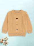 Organic Cotton Knitted Baby Sweater | Warm Winter Pullover