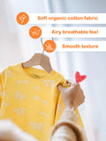 Organic Cotton Baby T-Shirt & Pyjama Set Pack of 2 – Football & Bow Print Full Sleeve
