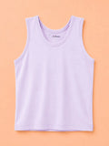 BambooTEC™ Bamboo Kids Vest Pack of 4 – Lavender Sleeveless Vests