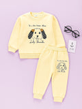 Kids Organic Cotton Winter Set | Sweatshirt & Pant Co-ord