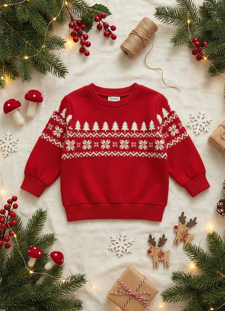 Christmas Unisex Sweatshirt | 100% Organic Cotton Winter Wear