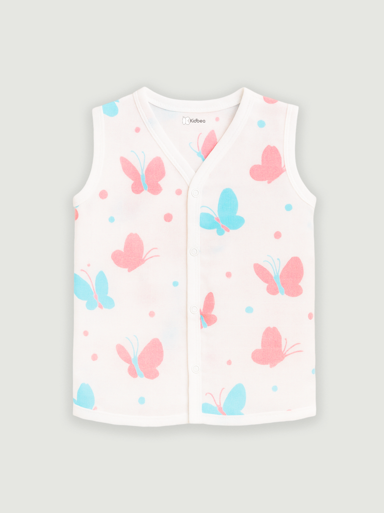 Premium Extra Soft Muslin Baby Jhabla | Assorted Cute Prints