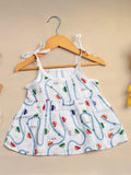 Premium Extra Soft Muslin Baby Girls Frock | Assorted Cute Prints