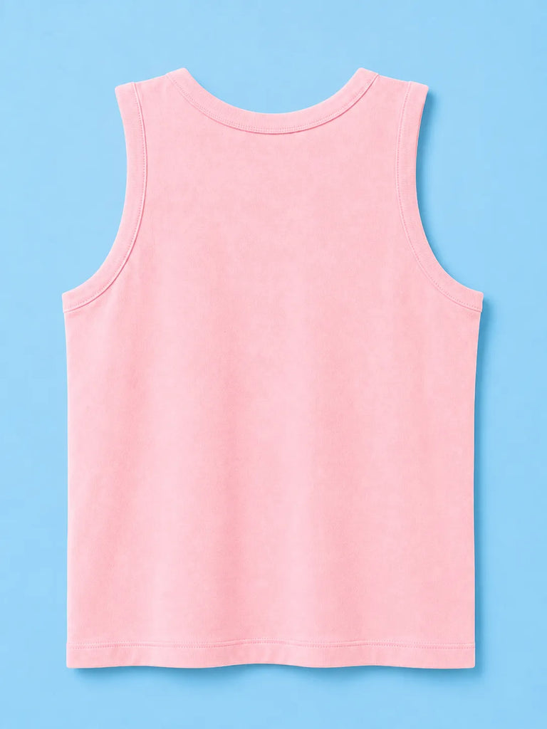 BambooTEC™ Boys Bamboo Fabric Pink Solid Vest