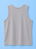 BambooTEC™ Boys Bamboo Fabric Grey Solid Vest