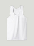 White Bamboo Vest for Boys – Soft Lightweight & Breathable