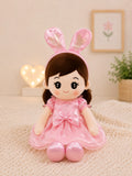 Cute Bunny Girl Soft Toy – 45cm Soft, Cuddly & Adorable Plush Doll | Assorted