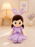 Cute Bunny Girl Soft Toy – 45cm Soft, Cuddly & Adorable Plush Doll | Assorted