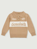 Cozy Winter organic cotton Set for Baby Boys | Polo & Pant Co-ord