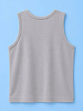BambooTEC™ Bamboo Kids Vest Pack of 4 – Grey Sleeveless Vests