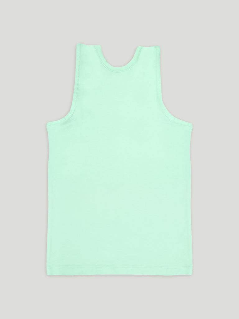 Mint Green Bamboo Vest for Boys – Soft Lightweight & Breathable