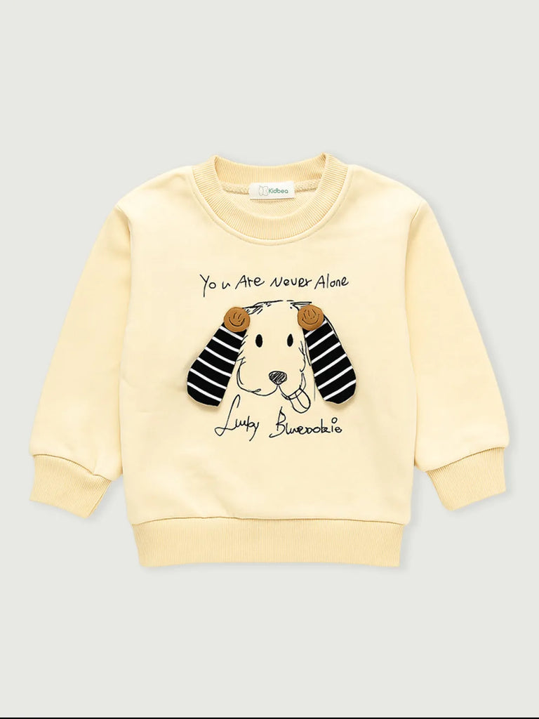 Kids Organic Cotton Winter Set | Sweatshirt & Pant Co-ord