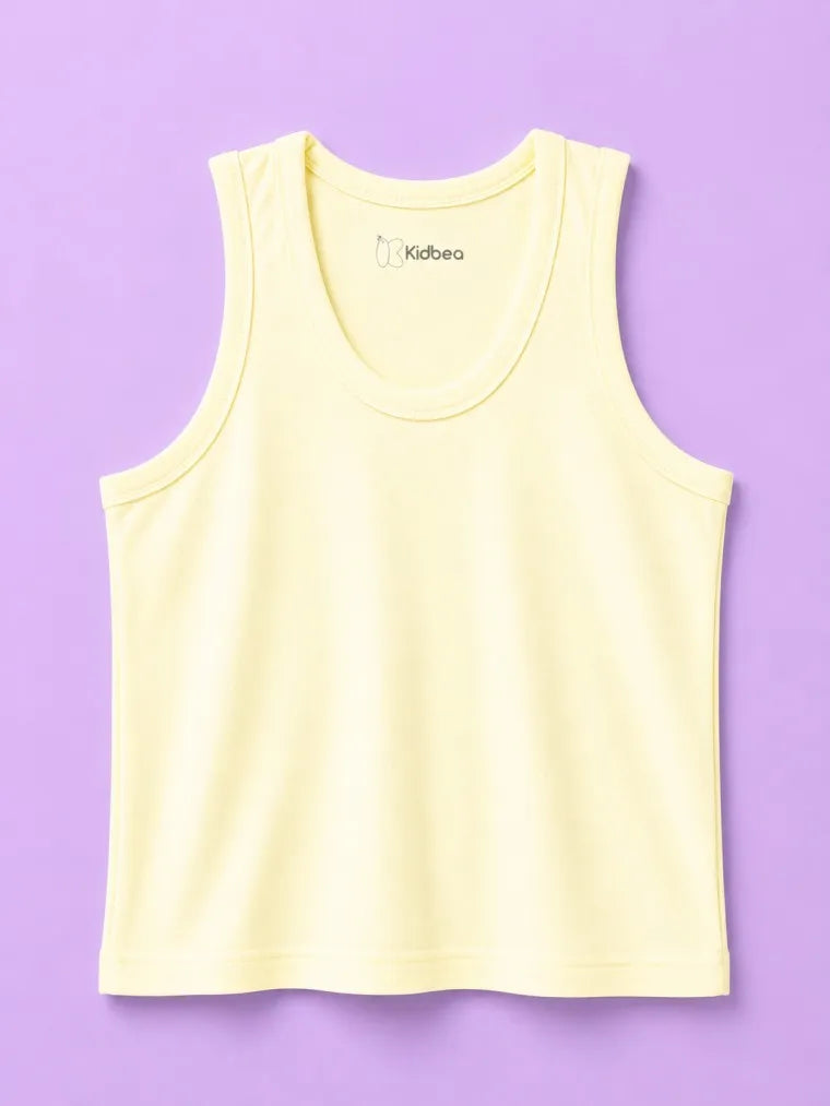 BambooTEC™ Bamboo Vest Pack of 4 – Grey, Pink, Yellow & White