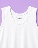 BambooTEC™ Boys Bamboo Fabric White Solid Vest