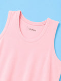 BambooTEC™ Boys Bamboo Fabric Pink Solid Vest
