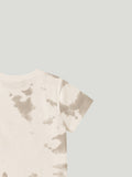 Kidbea Boys Tie-Dye Co-Ord Set | Summer Cotton T-Shirt and Shorts for Kids | Grey