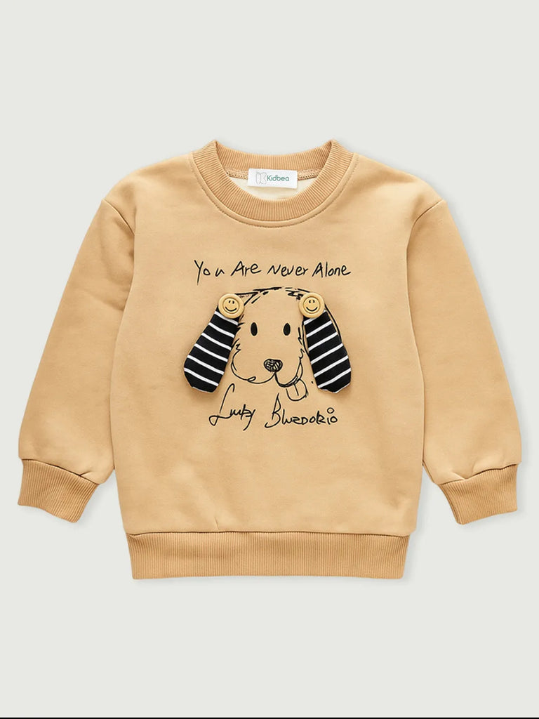 Kids Organic Cotton Winter Set | Sweatshirt & Pant Co-ord