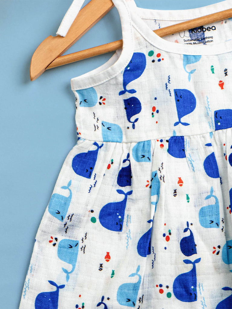 Premium Extra Soft Muslin Baby Girls Frock | Assorted Cute Prints