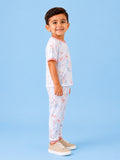 BambooTEC™ Unisex Bamboo Fabric Bunny Blossom Print T-Shirt & Pyjama Set