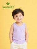 BambooTEC™ Bamboo Kids Vest Pack of 3 – Lavender Sleeveless Vests
