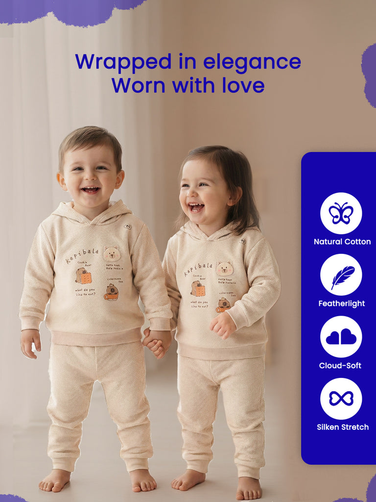 Unisex Baby Co-ord Set | 100% Organic Cotton Winter Wear