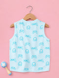 BambooTEC™ Bamboo Muslin Baby Jhabla – Gaming Print