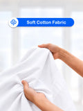 Boys White Cotton Mandarin Collar Shirt – Short Sleeve Casual Shirt