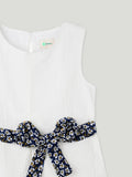 Baby Girl Frock with Belt | 100% Organic Cotton