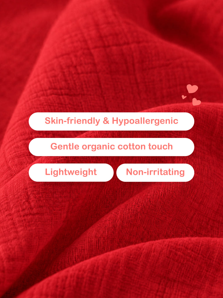 Light Organic Cotton Trendy Maroon Frock | Elegant & Comfortable