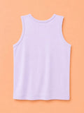 BambooTEC™ Bamboo Kids Vest Pack of 4 – Lavender Sleeveless Vests